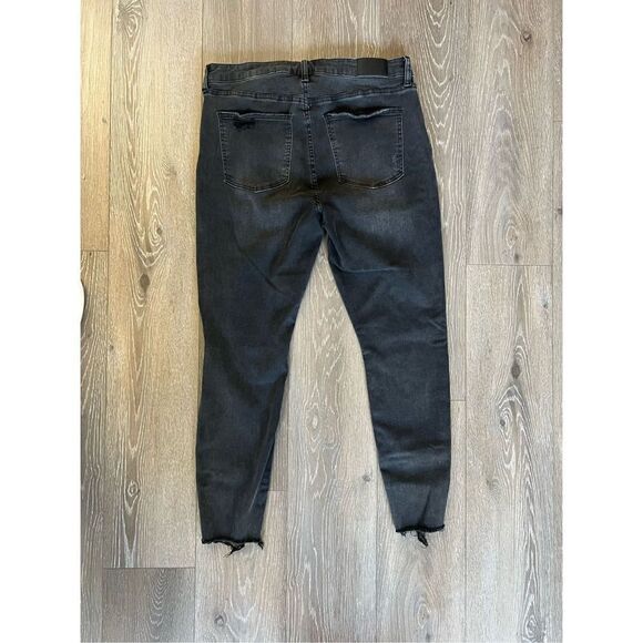 Pistola Black / Dark Grey Rinse Distressed Jeans Size 32 - Picture 3 of 3